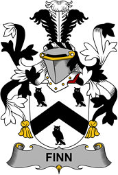 Irish Coat of Arms for Finn or O