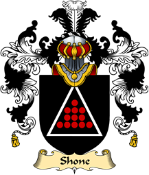 English Family Coat of Arms (v.25) Shone