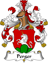 German Wappen Coat of Arms for Perger