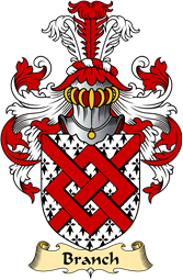 English Coat of Arms (v.23) for the family Branch (e)