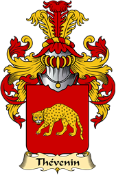 French Family Coat of Arms (v.23) for Thévenin