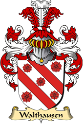 v.23 Coat of Family Arms from Germany for Walthausen