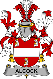 Irish Coat of Arms for Alcock