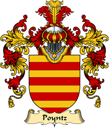 English Family Coat of Arms (v.25) Poyntz