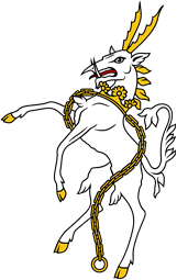 Heraldic Antelope