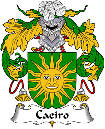 Portuguese Coat of Arms for Caeiro