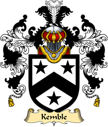 English Family Coat of Arms (v.25) Kemble