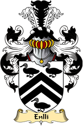 Welsh Family Coat of Arms (v.23) for Enlli (of Lleyn)