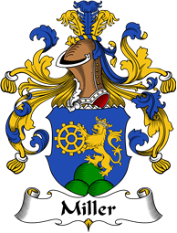 German Wappen Coat of Arms for Miller