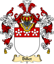 English Family Coat of Arms (v.25) Billet