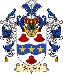 English Family Coat of Arms (v.25) Sowdon