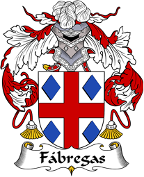 Spanish Coat of Arms for Fábregas