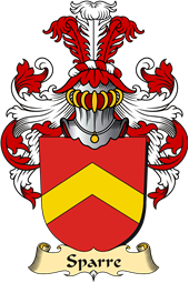 v.23 Coat of Family Arms from Germany for Sparre