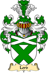 Welsh Family Coat of Arms (v.23) for Lord (or Lort, of St Patrick, Pembrokeshire)