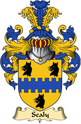 English Coat of Arms (v.23) for the family Sealy