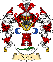 Scottish Family Coat of Arms (v.25) Niven