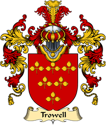 English Family Coat of Arms (v.25) Trowell