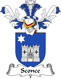 Coat of Arms from Scotland for Sconce