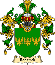 English Family Coat of Arms (v.25) Roderick