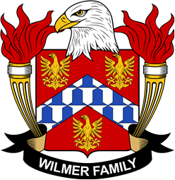 Coat of arms used by the Wilmer family in the United States of America