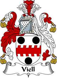 English Coat of Arms for the family Viell