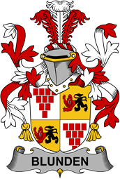 Irish Coat of Arms for Blunden