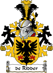 Dutch Coat of Arms for de Ridder II