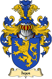 English Coat of Arms (v.23) for the family Ivan