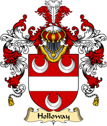 English Family Coat of Arms (v.25) Holloway