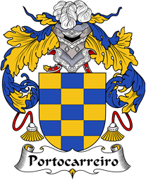 Portuguese Coat of Arms for Portocarreiro