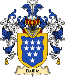 Irish Family Coat of Arms (v.25a) Baillie