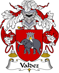 Portuguese Coat of Arms for Valdez