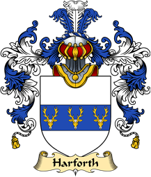 Irish Family Coat of Arms (v.25a) Harforth or Hafford