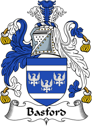 English Coat of Arms for the family Basford