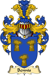 Irish Family Coat of Arms (v.23) for Bennis