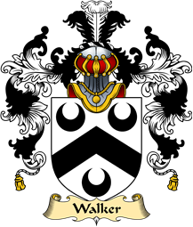 English Family Coat of Arms (v.25) Walker I