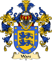 Irish Family Coat of Arms (v.25a) Ware