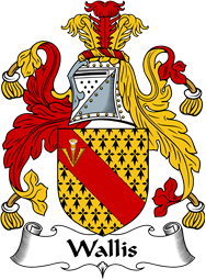 English Coat of Arms for the family Wallis II