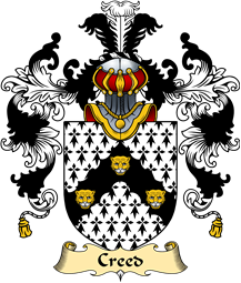 English Family Coat of Arms (v.25) Creed