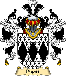 Irish Family Coat of Arms (v.25a) Pigott