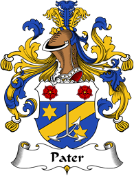 German Wappen Coat of Arms for Pater