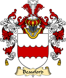 English Family Coat of Arms (v.25) Beauford