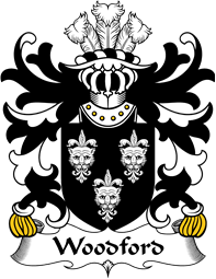 Welsh Coat of Arms for Woodford (of Castell Pigyn, Carmenthenshire)