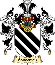 Scottish Family Coat of Arms (v.25) Sanderson