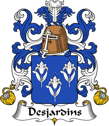 Coat of Arms from France for Desjardins