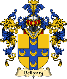 English Family Coat of Arms (v.25) Bellamy