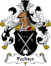 German Wappen Coat of Arms for Fechter