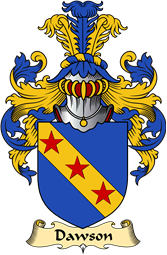 Irish Family Coat of Arms (v.23) for Dawson