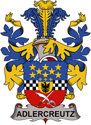 Swedish Coat of Arms for Adlercreutz