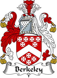 English Coat of Arms for the family Berkeley